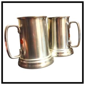 Stainless Steel Mug Set
